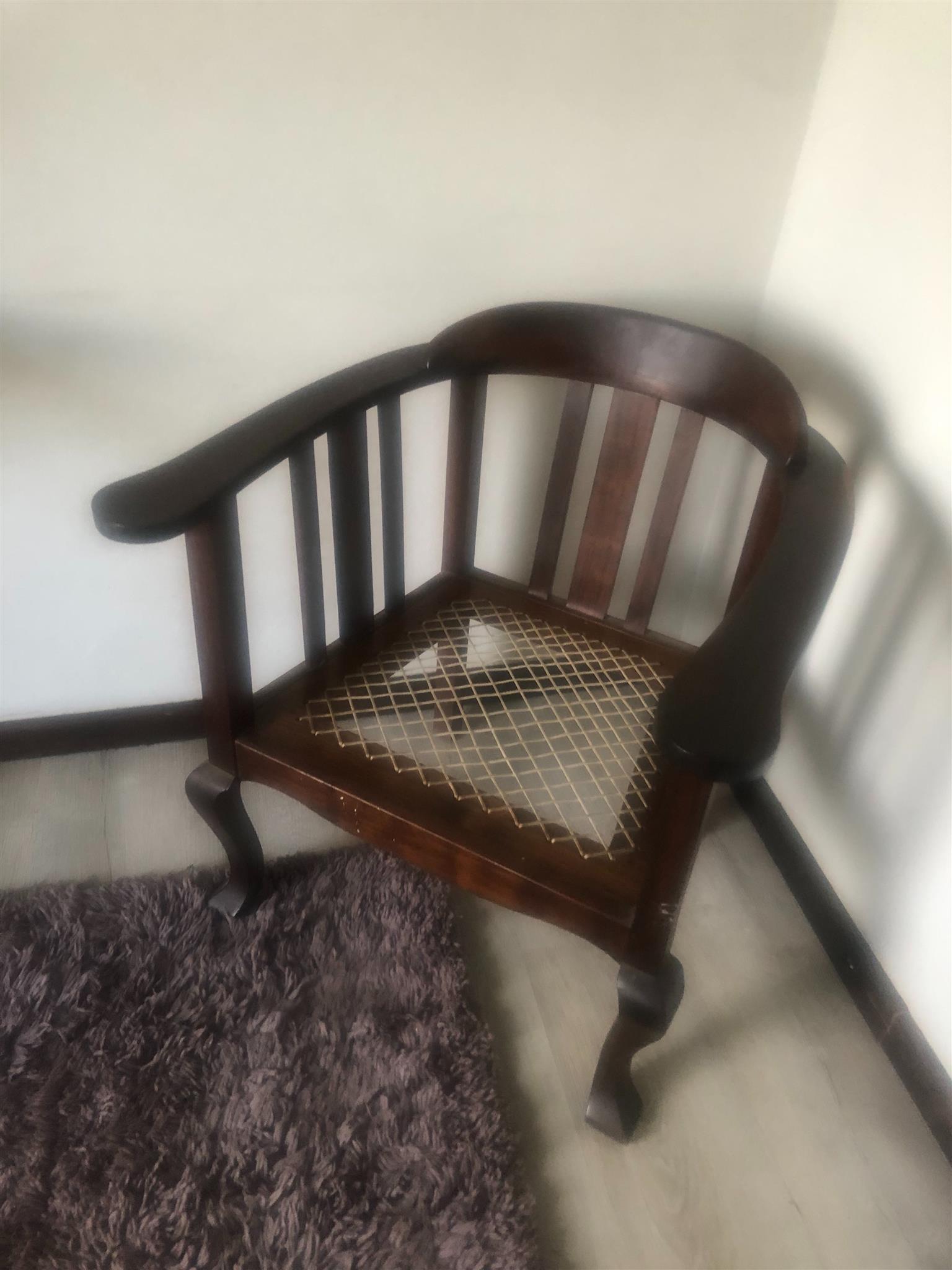 Tamboti couch and chairs Tamboti couch and chairs