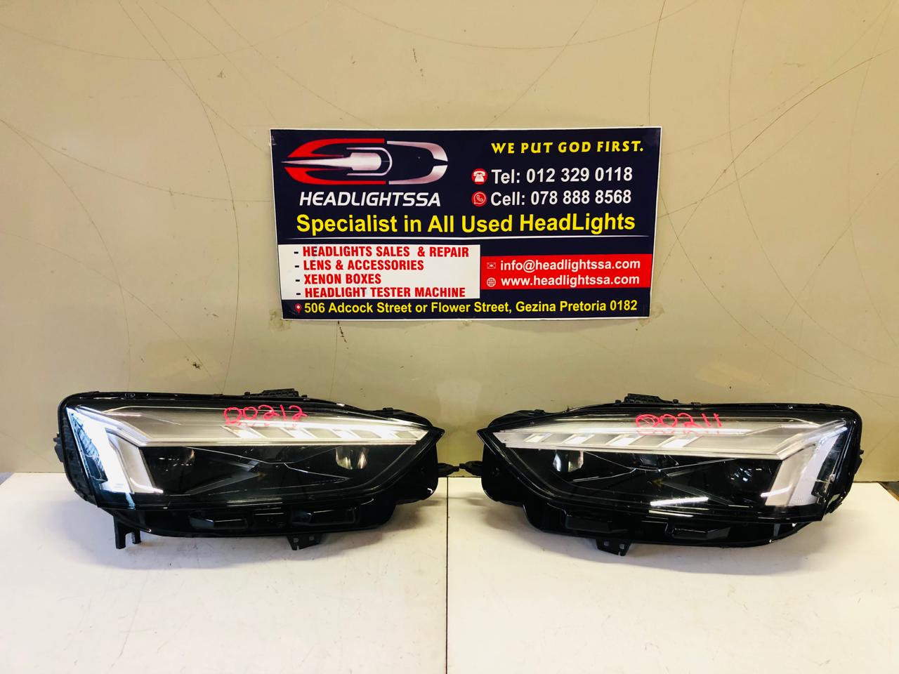 Audi A5 S5 RS5 left and right side LED Laser headlights (2020) - Private Seller Audi A5 S5 RS5 left and right side LED Laser headlights (2020) - Private Seller