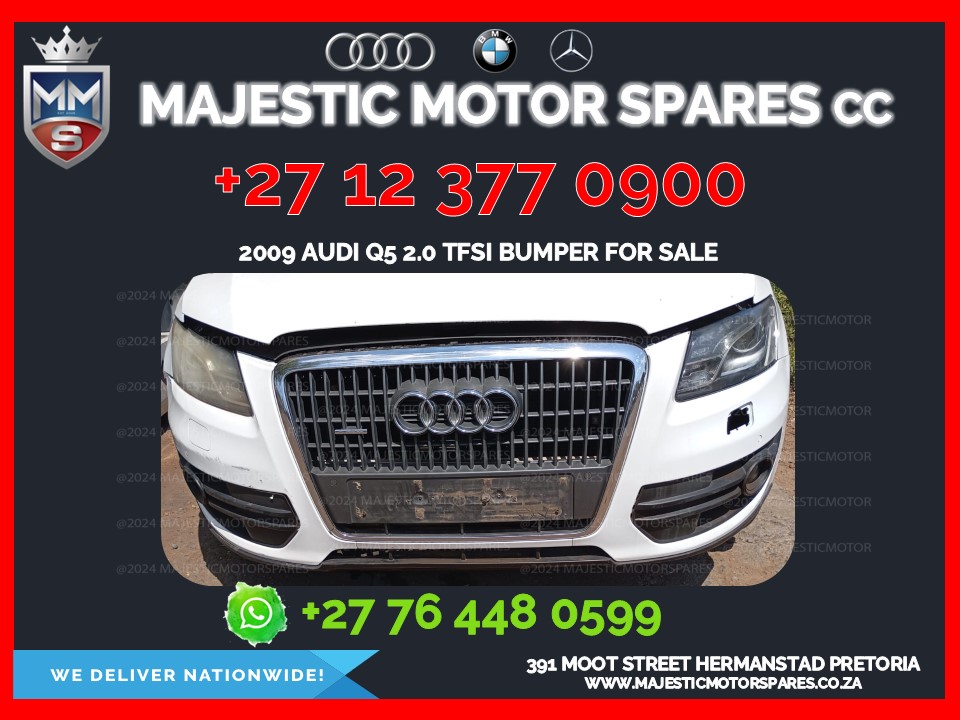 2009 AUDI q5 2.0 tfsi bumper for sale - used oem replacement - Private Seller 2009 AUDI q5 2.0 tfsi bumper for sale - used oem replacement - Private Seller