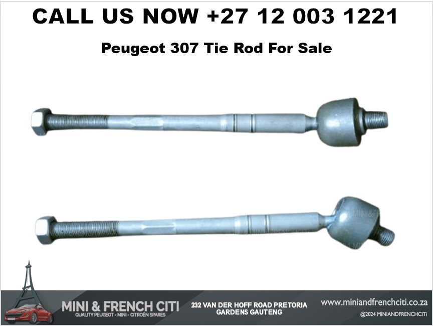 PEUGEOT 307 TIE ROD FOR SALE – HIGH-QUALITY USED & NEW OPTIONS AVAILABLE - Private Seller PEUGEOT 307 TIE ROD FOR SALE – HIGH-QUALITY USED & NEW OPTIONS AVAILABLE - Private Seller