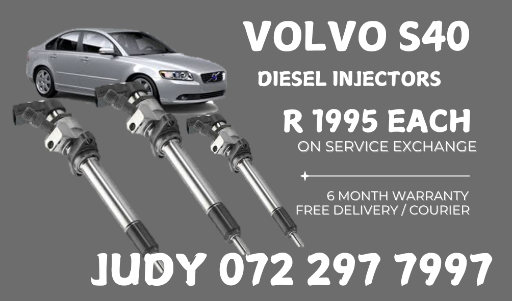 Volvo S40 Diesel Injectors for sale on servcie exchange or to recon - Private Seller