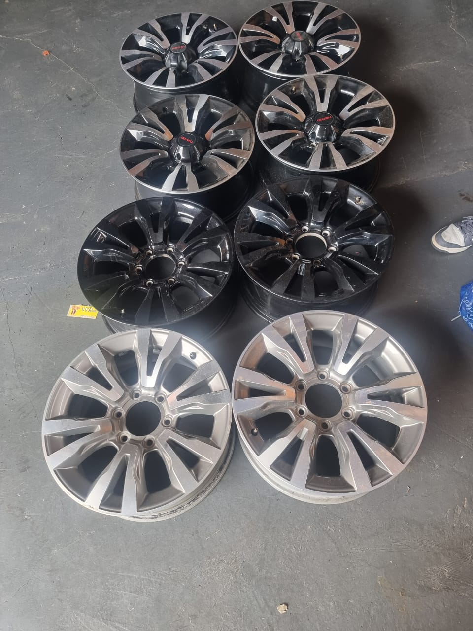 18'' Isuzu X-Rider & D-Max original mags to use for spare wheel - Private Seller 18'' Isuzu X-Rider & D-Max original mags to use for spare wheel - Private Seller