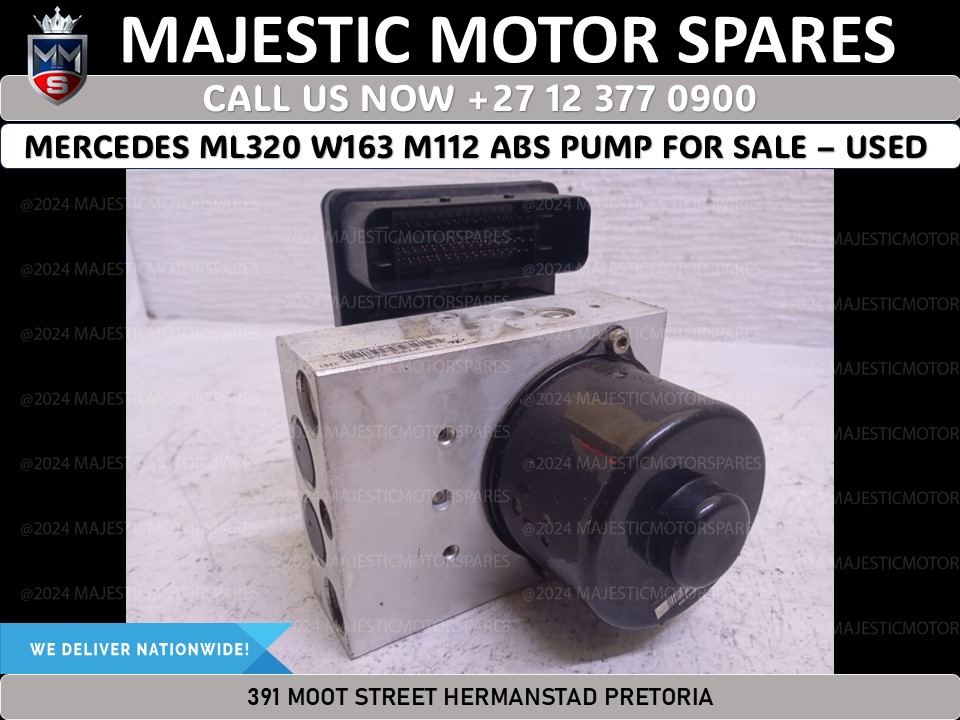Mercedes Benz ML320 W163 M112 ABS Pump - Used for Sale - Private Seller Mercedes Benz ML320 W163 M112 ABS Pump - Used for Sale - Private Seller