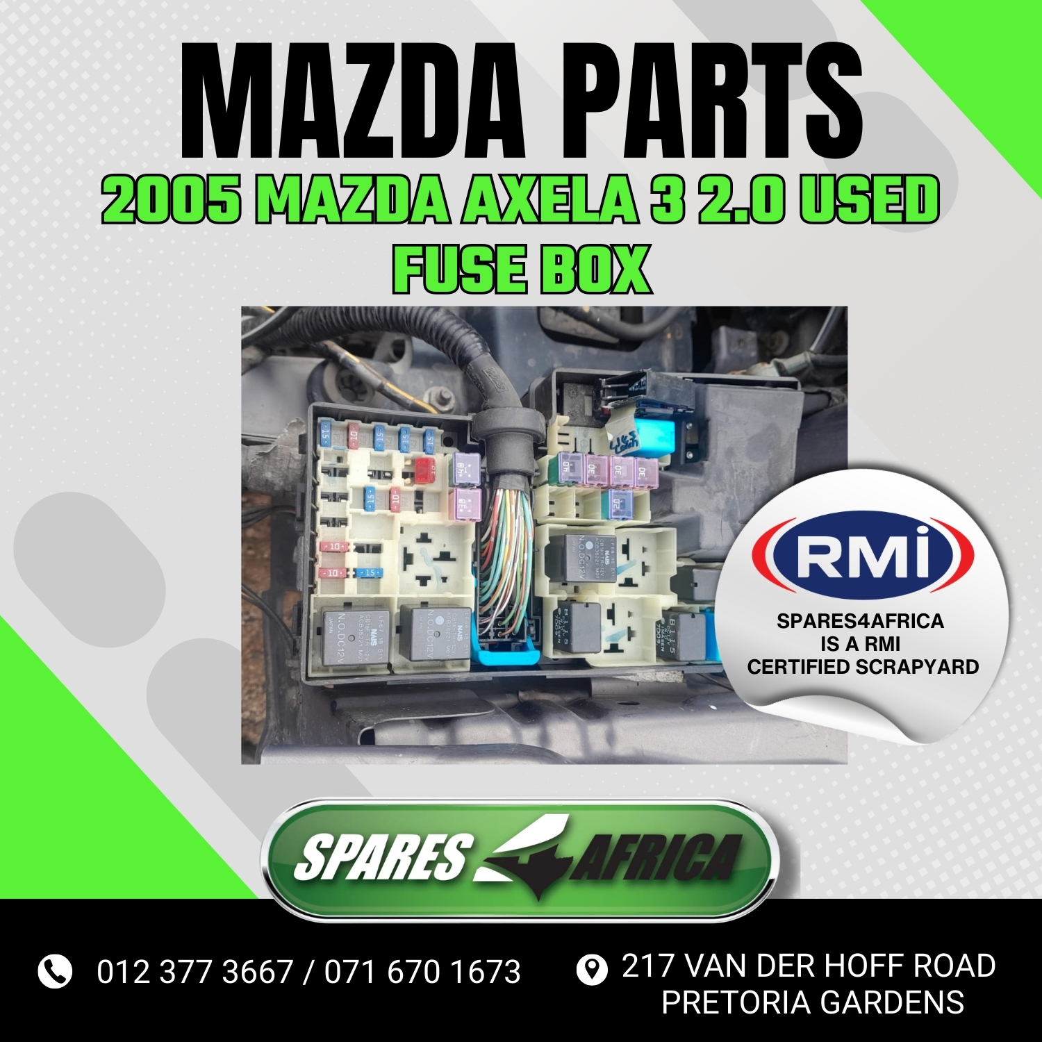 2005 MAZDA AXELA 3 2.0 FUSEBOX (USED) – FOR SALE - Private Seller 2005 MAZDA AXELA 3 2.0 FUSEBOX (USED) – FOR SALE - Private Seller