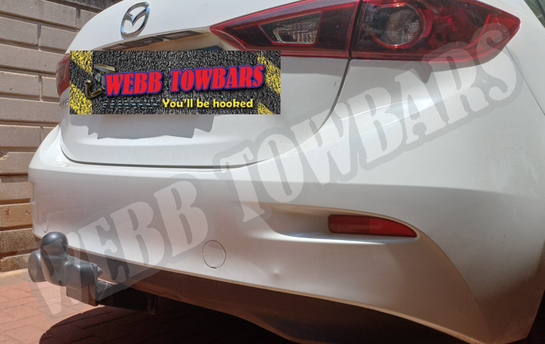 Mazda 3 Sedan Standard/Detachable Towbars - Private Seller