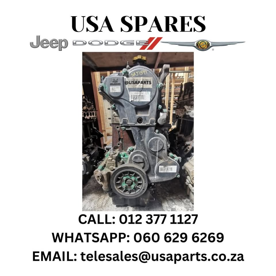 Chrysler Grand Voyager 2.8 USED Engine – (Head, Block and Sump) For Sale - Private Seller