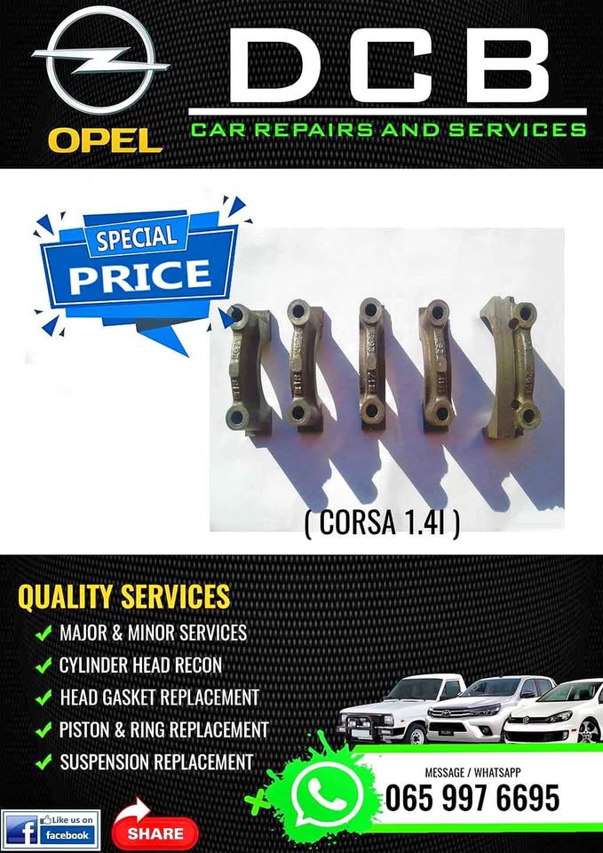 Opel Corsa 1.4 Crank caps