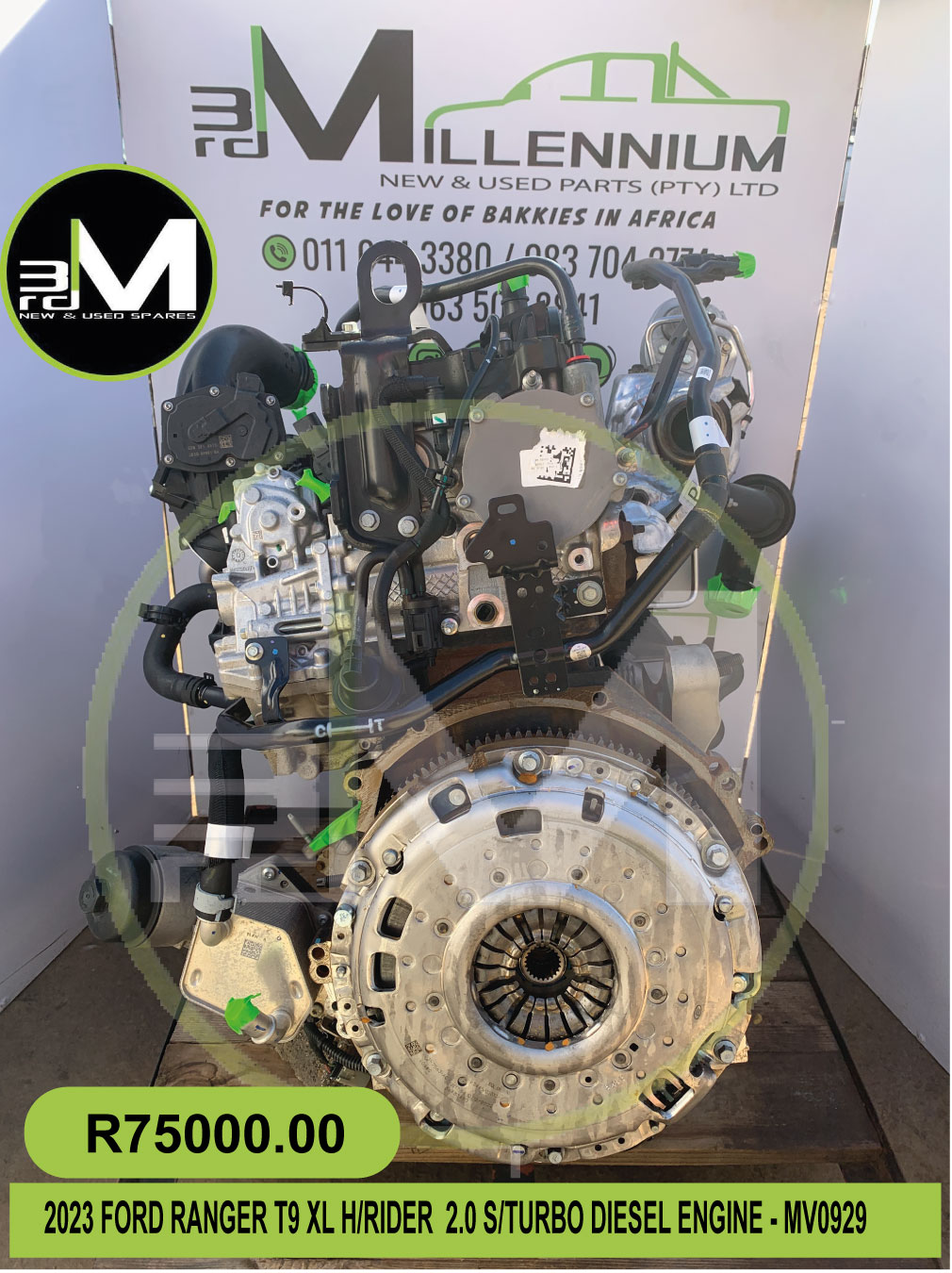 Engine - Ford Ranger T9 - Private Seller Engine - Ford Ranger T9 - Private Seller