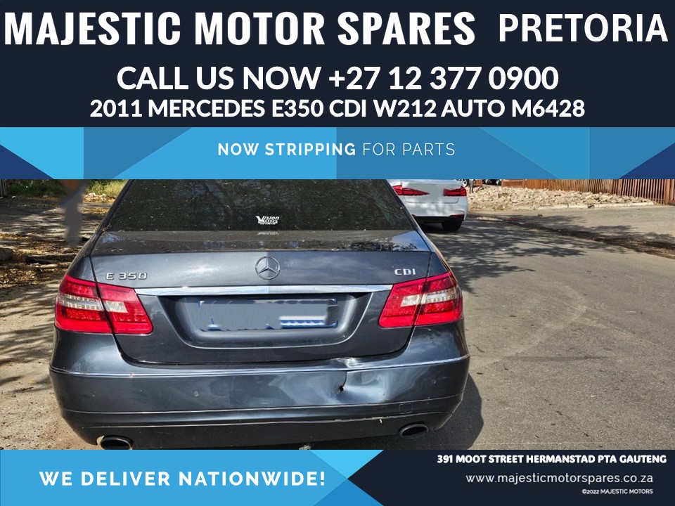 Mercedes E350 cdi W212 stripping for used spares