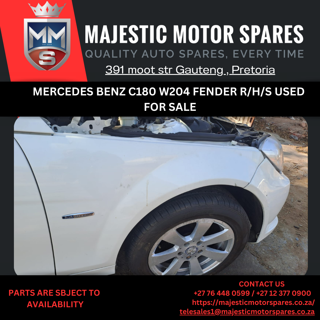 Mercedes benz C180 W204 Fender R/H/S used for sale - Private Seller Mercedes benz C180 W204 Fender R/H/S used for sale - Private Seller