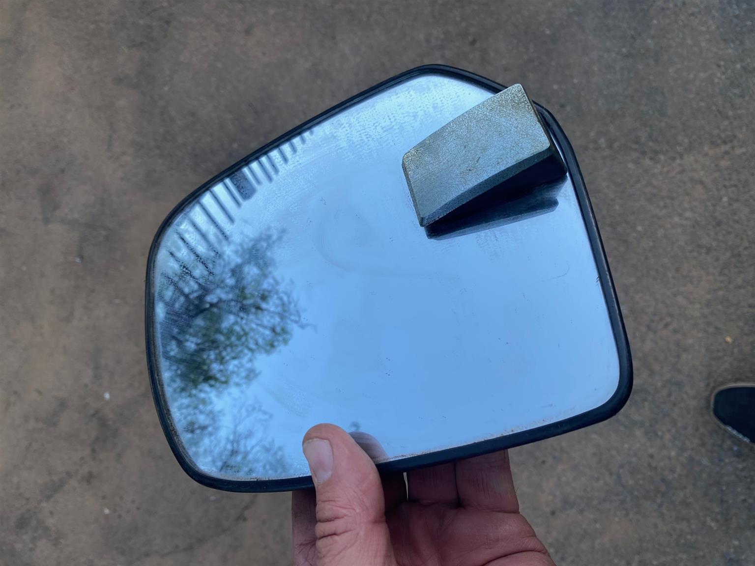 Mirror glass & backing RH side. - Private Seller Mirror glass & backing RH side. - Private Seller