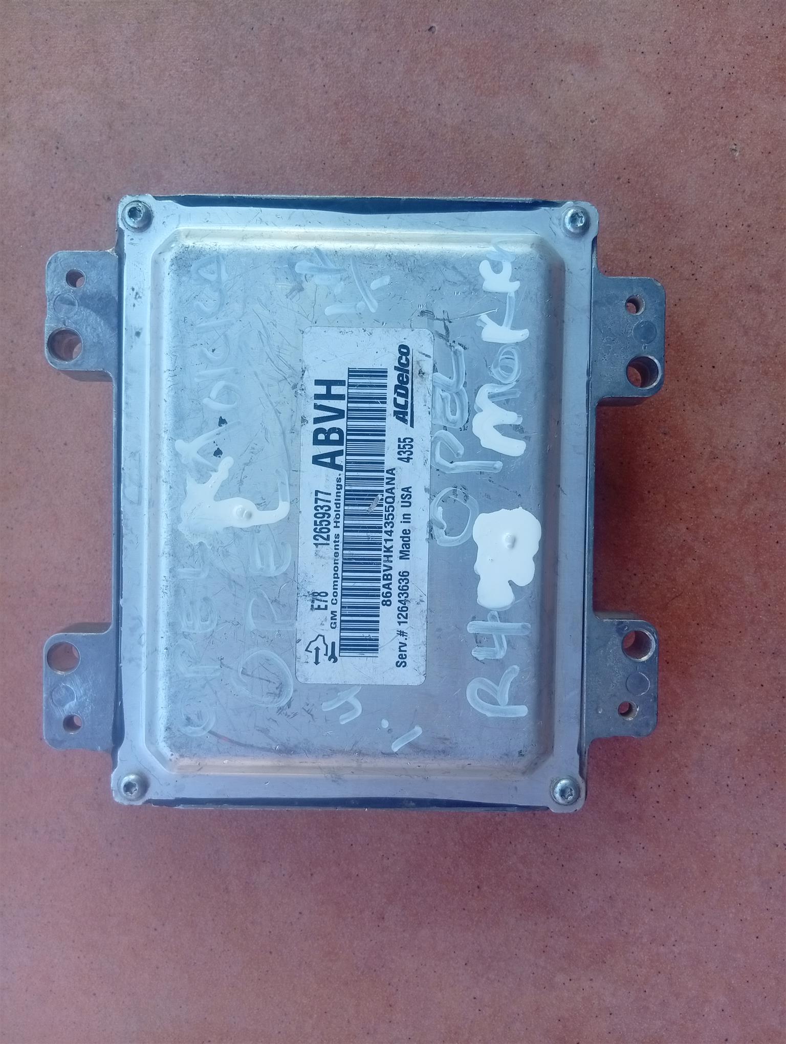 Opel mokka ECU ENGINE CONTROLLER computer box 1.4 T 12659377 ABVH - Private Seller Opel mokka ECU ENGINE CONTROLLER computer box 1.4 T 12659377 ABVH - Private Seller