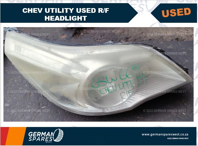Chev Utility Used R/F Headlight - Private Seller Chev Utility Used R/F Headlight - Private Seller