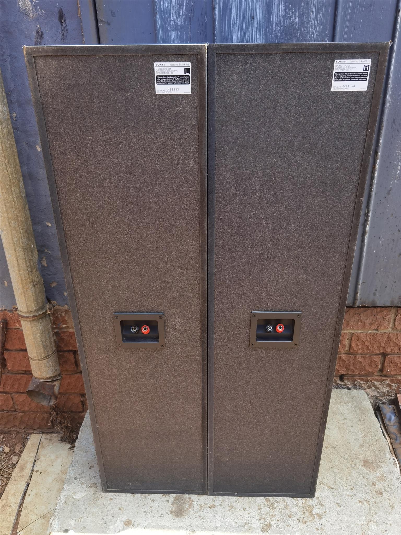 Sony SS-MFP15 Floorstanding Speaker's