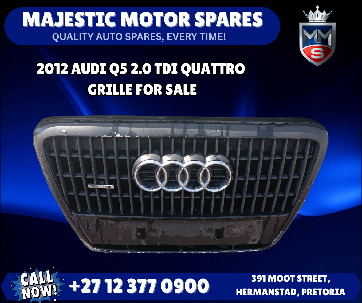2012 Audi Q5 2.0 TDI Quattro Main Grille – For Sale - Private Seller 2012 Audi Q5 2.0 TDI Quattro Main Grille – For Sale - Private Seller