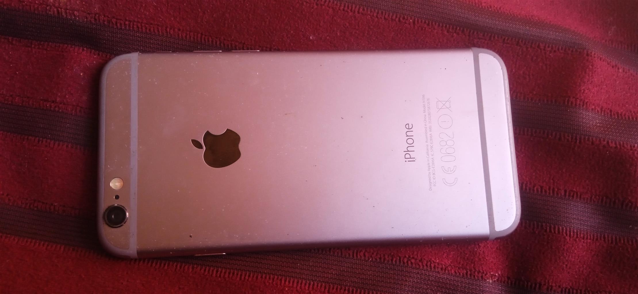 Iphone 6  with small crack 