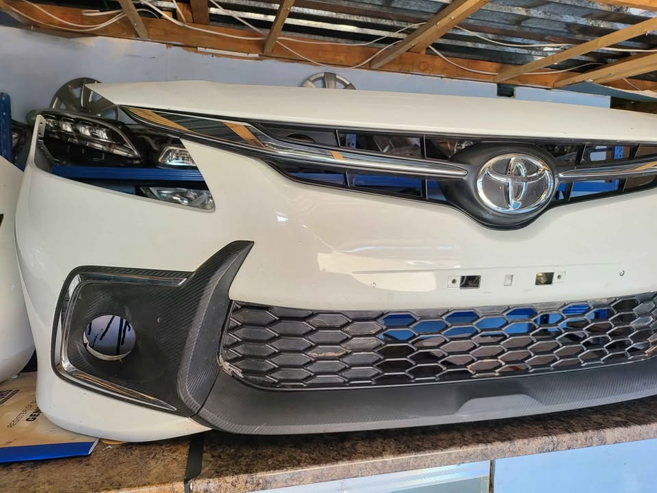 2023 Toyota starlet complete front bumper for sale.