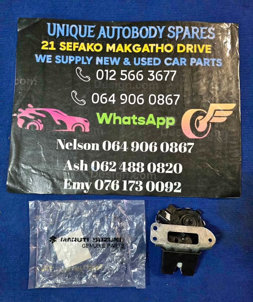 Suzuki Fronx Tailgate Boot Catch Lock