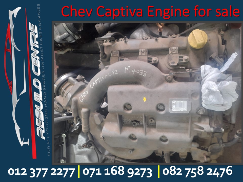 Chev Captiva engine for sale. - Private Seller Chev Captiva engine for sale. - Private Seller