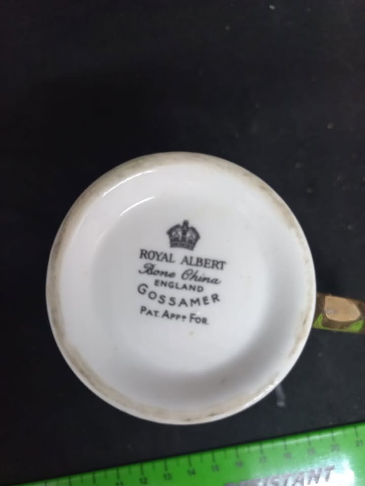 Royal Alber Gossamer Blue Creamer milk jug