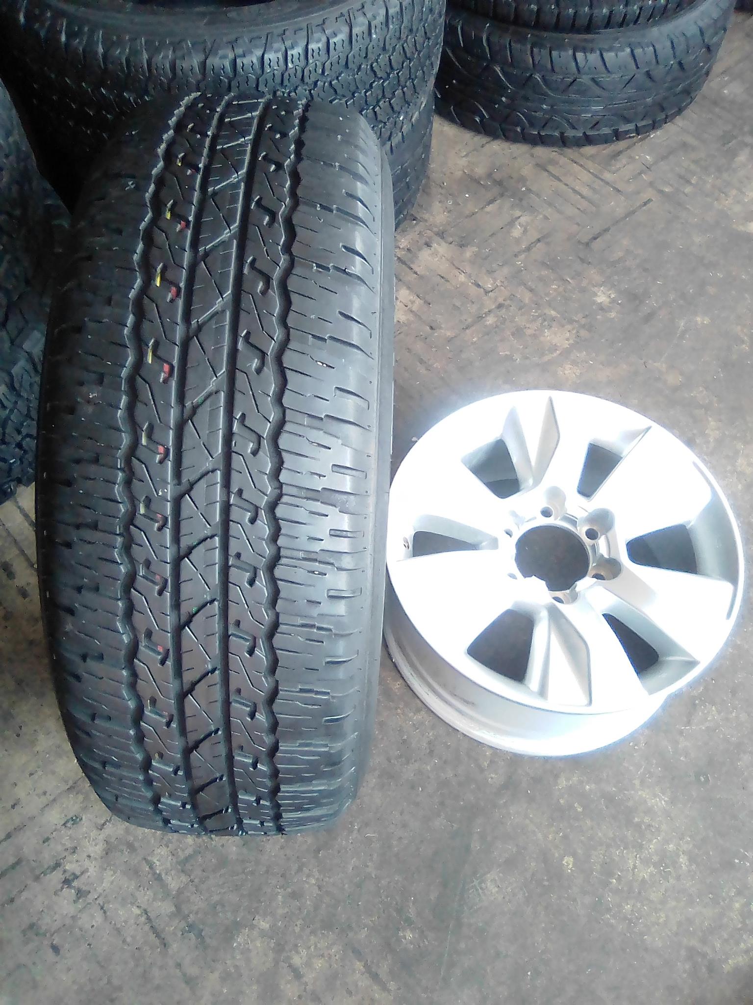 17inch Toyota Hilux GD6 original mag with used 265/65/17 tyre to use for spare w - Private Seller 17inch Toyota Hilux GD6 original mag with used 265/65/17 tyre to use for spare w - Private Seller