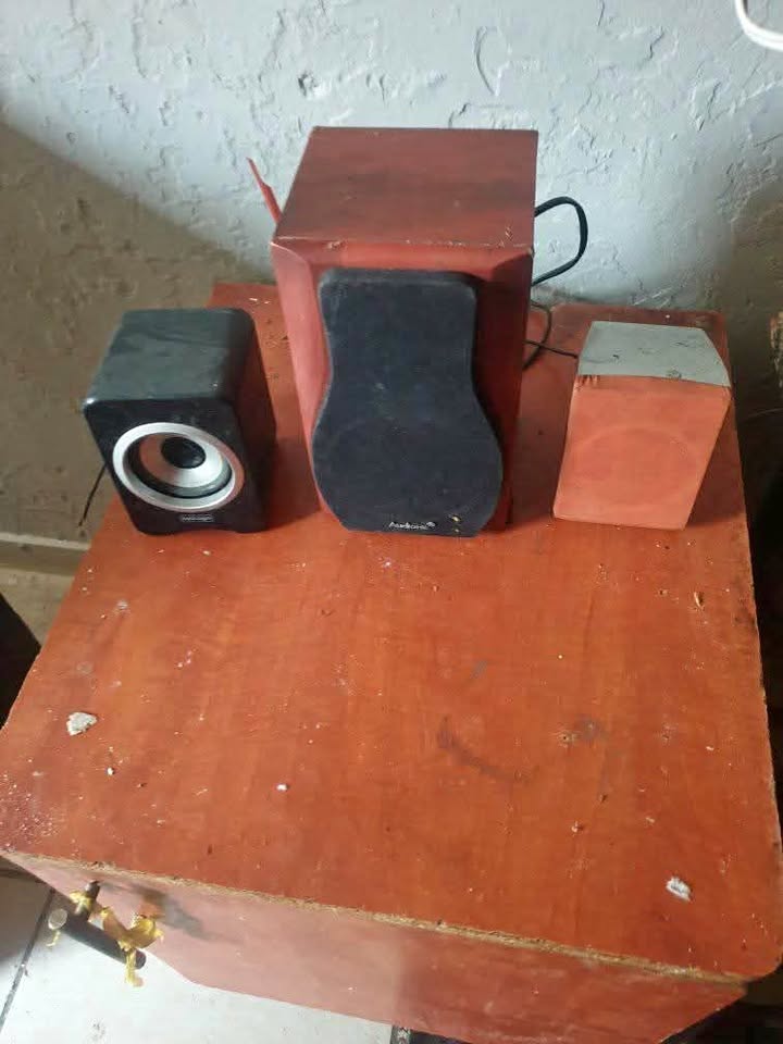 Active Audionic Subwoofer + 2 speakers. Working amazingly