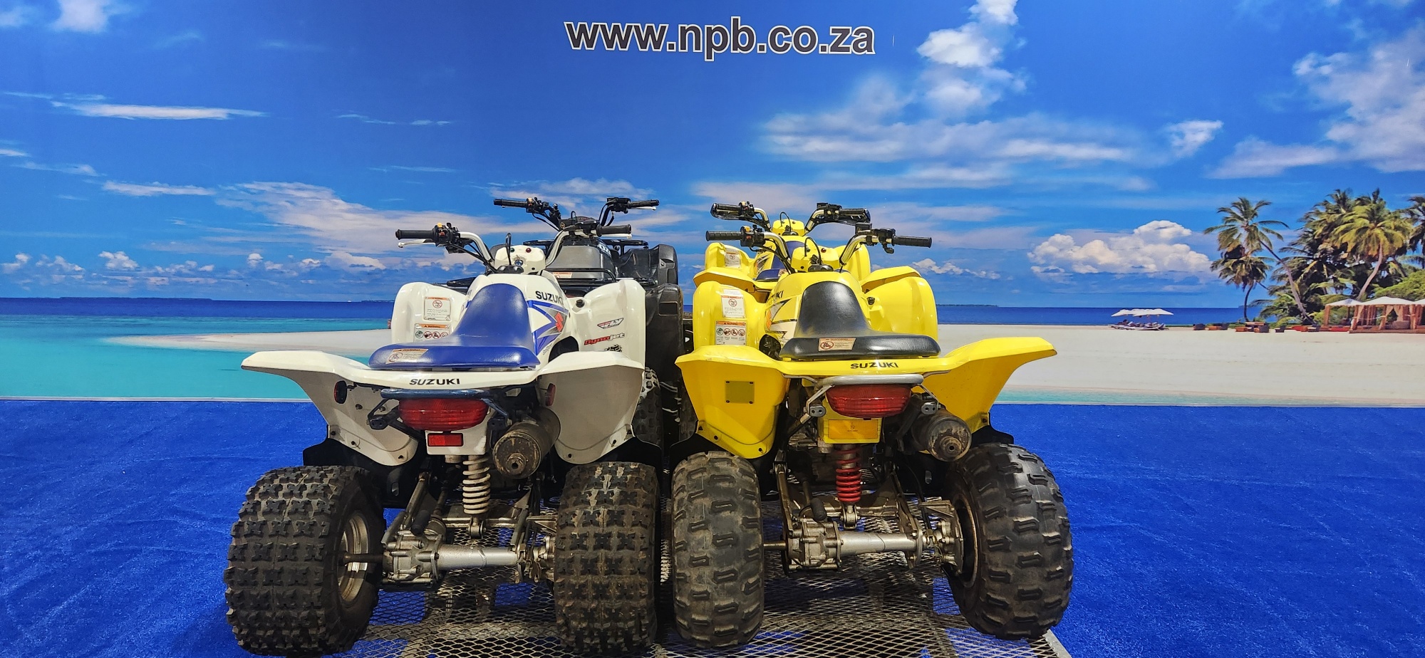 4 X SUZUKI QUADS Z 250
