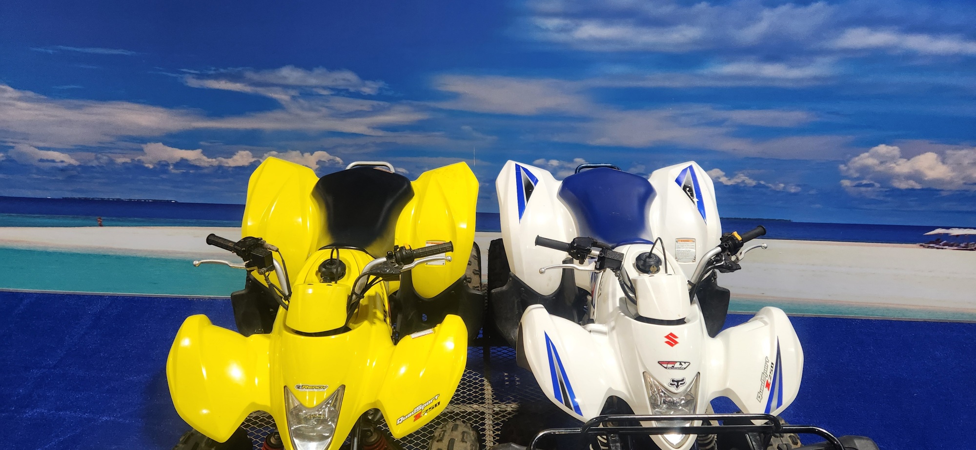 4 X SUZUKI QUADS Z 250