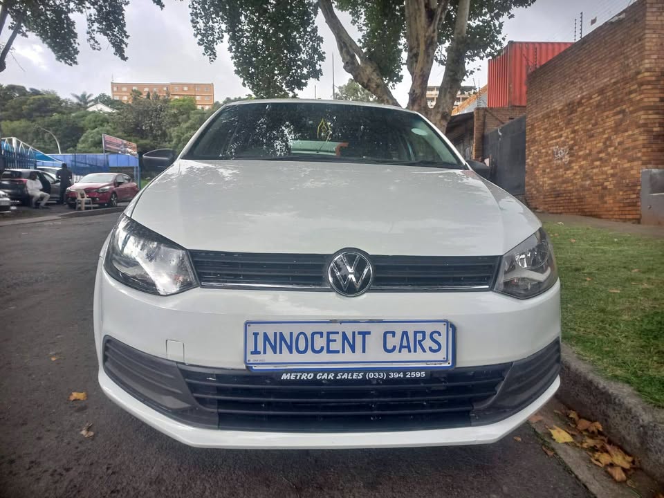 2022 VW POLO VIVO HATCHBACK 1.4 Petrol, Manual Transmission, White Color, Mileage 80000km,