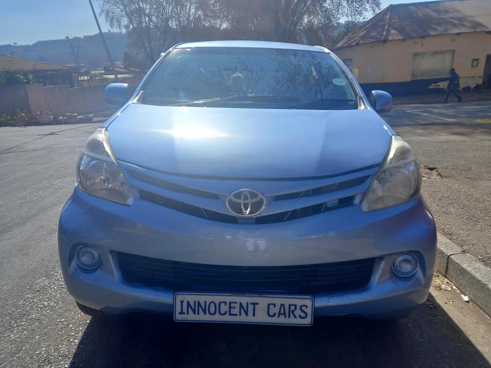 2013 TOYOTA AVANZA 1.5 SX PETROL, MANUAL, BLUE COLOR, MILEAGE