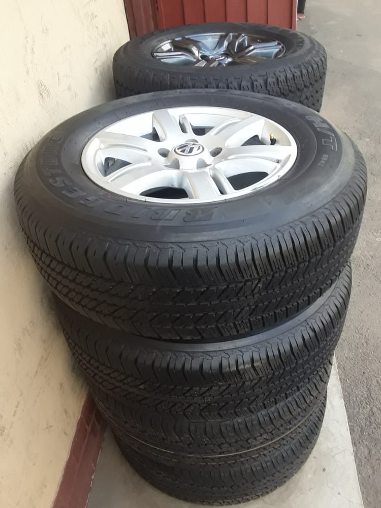 17" VW Amarok/Combi mags with brand new tyres set for - Private Seller 17" VW Amarok/Combi mags with brand new tyres set for - Private Seller
