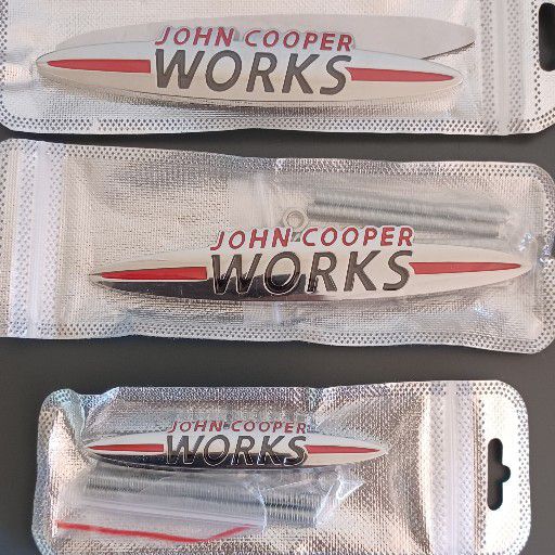Mini Cooper JCW badges emblems stickers - Private Seller