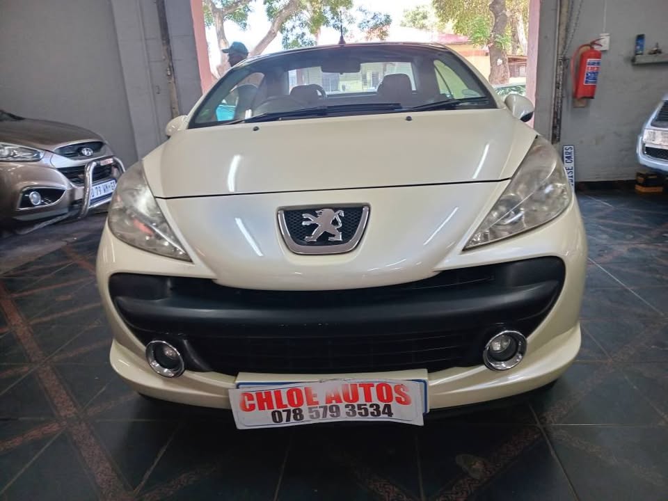 2007 Peugeot 207 Cc Convertible Manual ,3drs Petrol Sparekey Service book 120000km