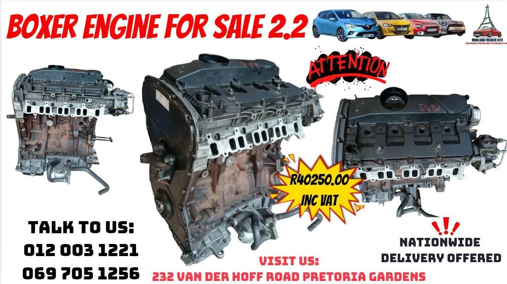 Peugeot Boxer Engine 2.2L For Sale!! - Private Seller