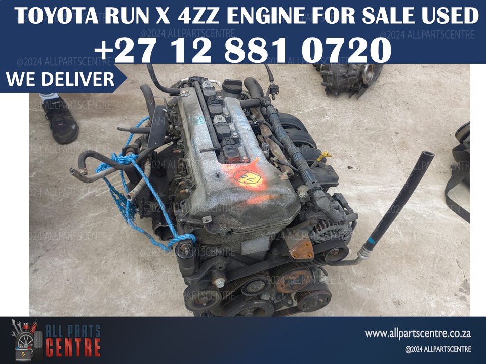 Toyota Run X 4ZZ engine for sale used