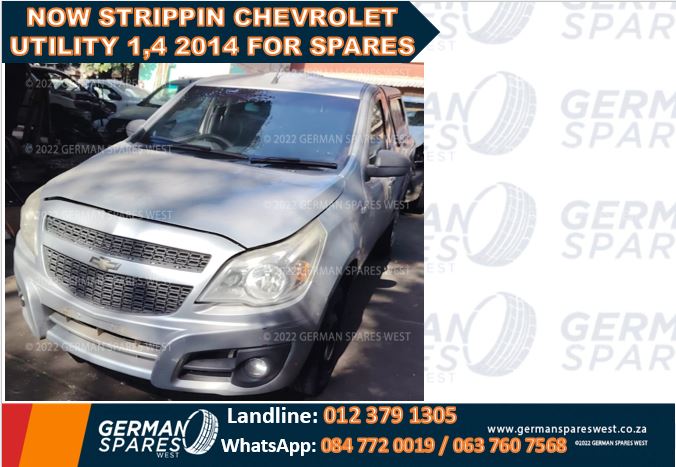 Now Stripping Chevrolet Utility 2014 1.4 For Spares - Private Seller Now Stripping Chevrolet Utility 2014 1.4 For Spares - Private Seller