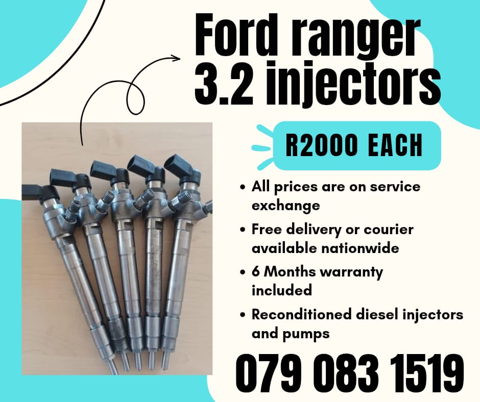 FORD RANGER 3.2 INJECTORS FOR SALE WITH WARRANTY - Private Seller FORD RANGER 3.2 INJECTORS FOR SALE WITH WARRANTY - Private Seller