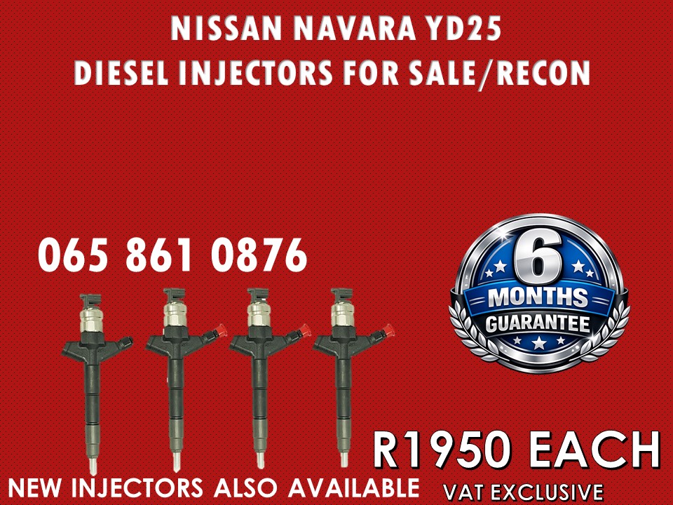 NISSAN NAVARA YD25 DIESEL INJECTORS FOR SALE NATIONWIDE - Private Seller NISSAN NAVARA YD25 DIESEL INJECTORS FOR SALE NATIONWIDE - Private Seller