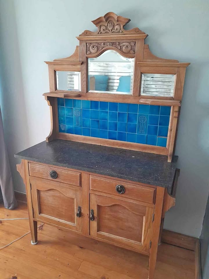 Antique marble top washstand Antique marble top washstand