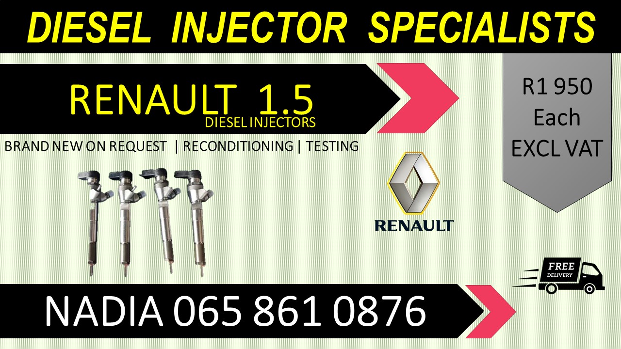 1.5 RENAULT DIESEL INJECTORS FOR SALE OR TO RECON - Private Seller 1.5 RENAULT DIESEL INJECTORS FOR SALE OR TO RECON - Private Seller