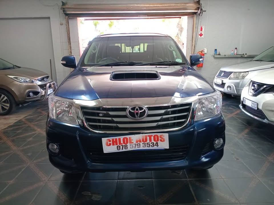 2006 Toyota Hilux 3.0 D-4D Raider 4x2 Double Cab Canopy, Manual, Diesel, Blue 110000km