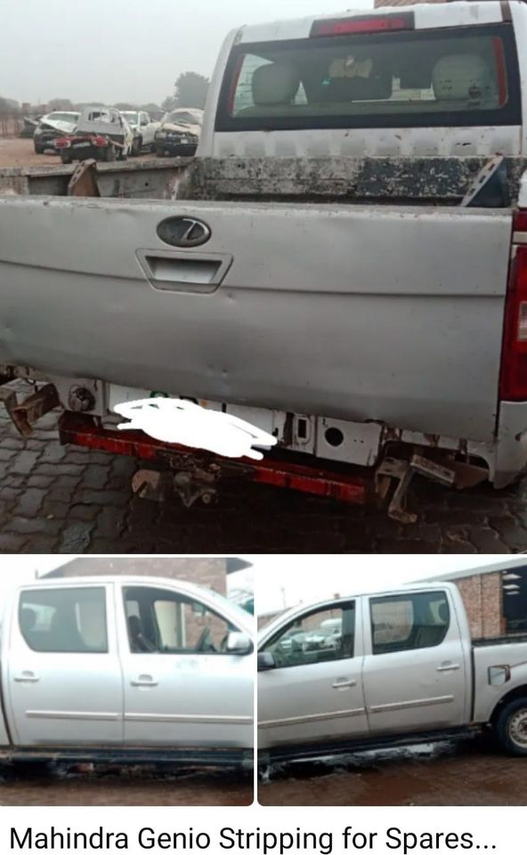 Mahindra Genio Stripping for Spares…