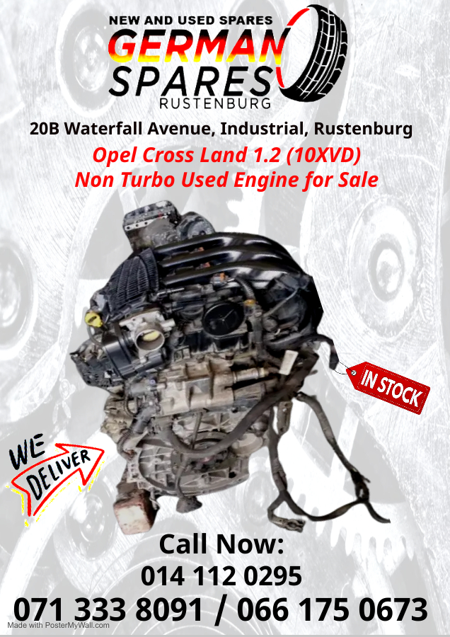 Opel Cross Land 1.2 (10VXD) Non Turbo Engine for Sale - Private Seller
