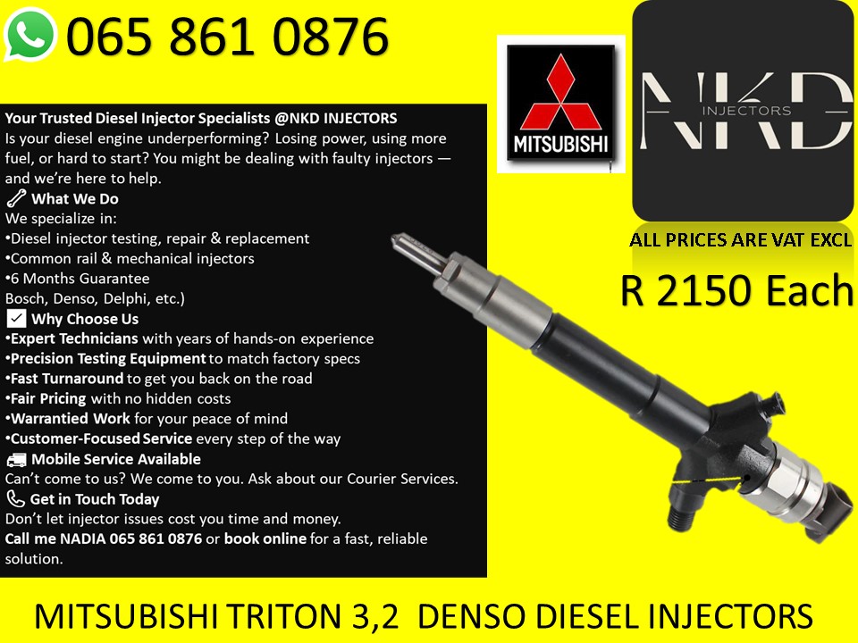 TRITON MITSUBISHI INJECTORS FOR SALE - Private Seller TRITON MITSUBISHI INJECTORS FOR SALE - Private Seller