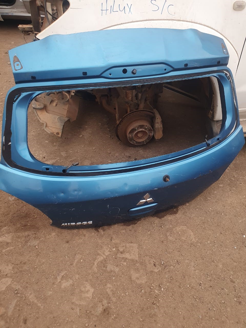 2014 Mitsubishi Mirage Replacement Tailgate for Sale (Second-Hand) - Private Seller 2014 Mitsubishi Mirage Replacement Tailgate for Sale (Second-Hand) - Private Seller