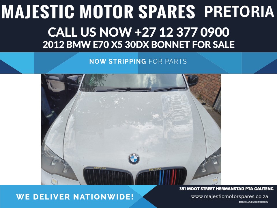 BMW X5 E70 30dx bonnet hood for sale used - Private Seller BMW X5 E70 30dx bonnet hood for sale used - Private Seller