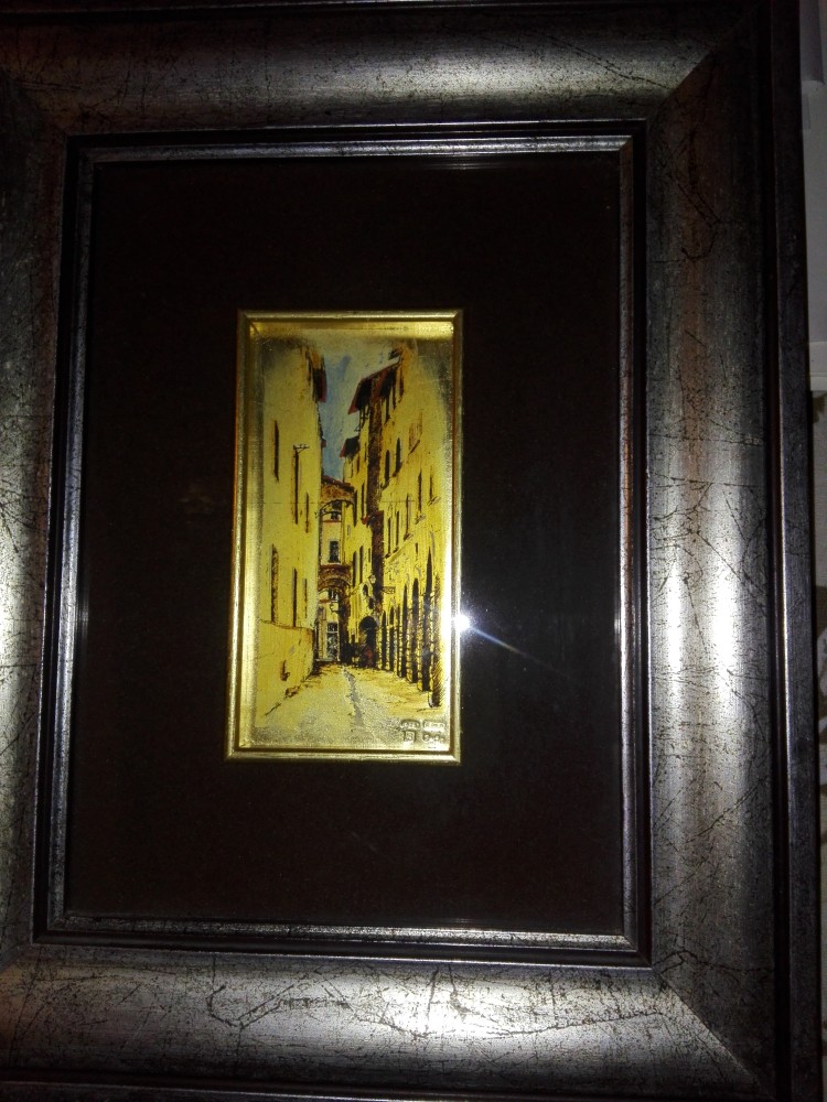 GOLD LEAF/SILVER WALL FRAMES GOLD LEAF/SILVER WALL FRAMES