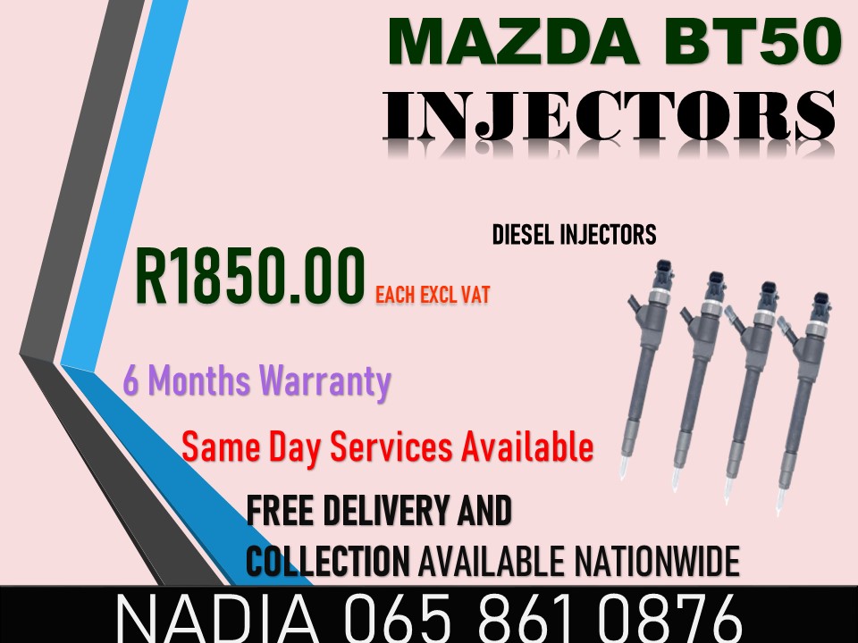 MAZDA BT50 DIESEL INJECTORS FOR SALE - Private Seller MAZDA BT50 DIESEL INJECTORS FOR SALE - Private Seller