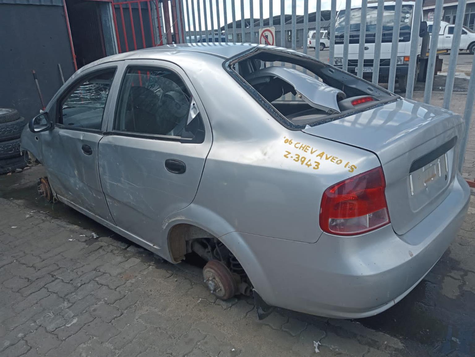 2006 Chev Aveo 1.5 – Stripping for Spares