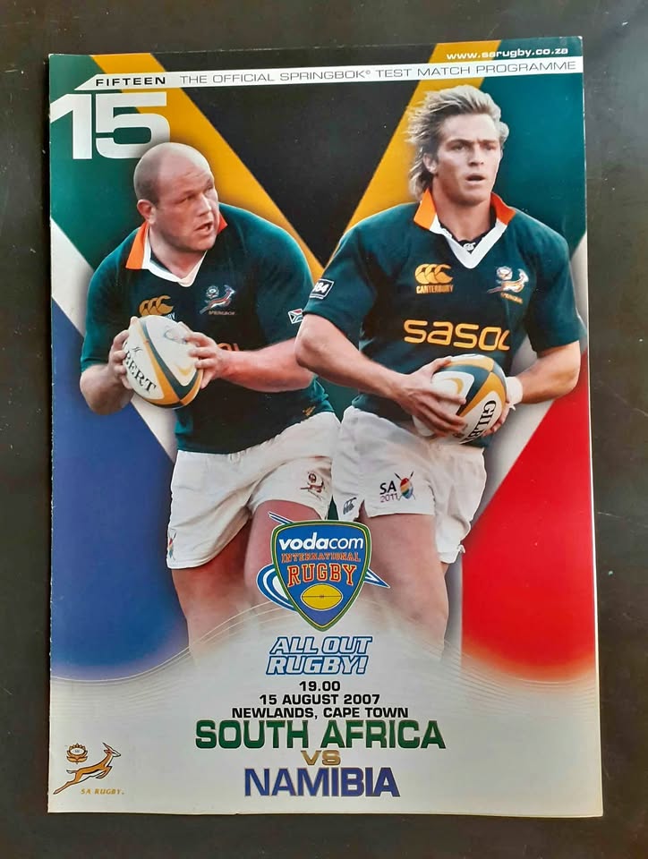 South Africa vs Namibia 2007 Test Match Programme South Africa vs Namibia 2007 Test Match Programme